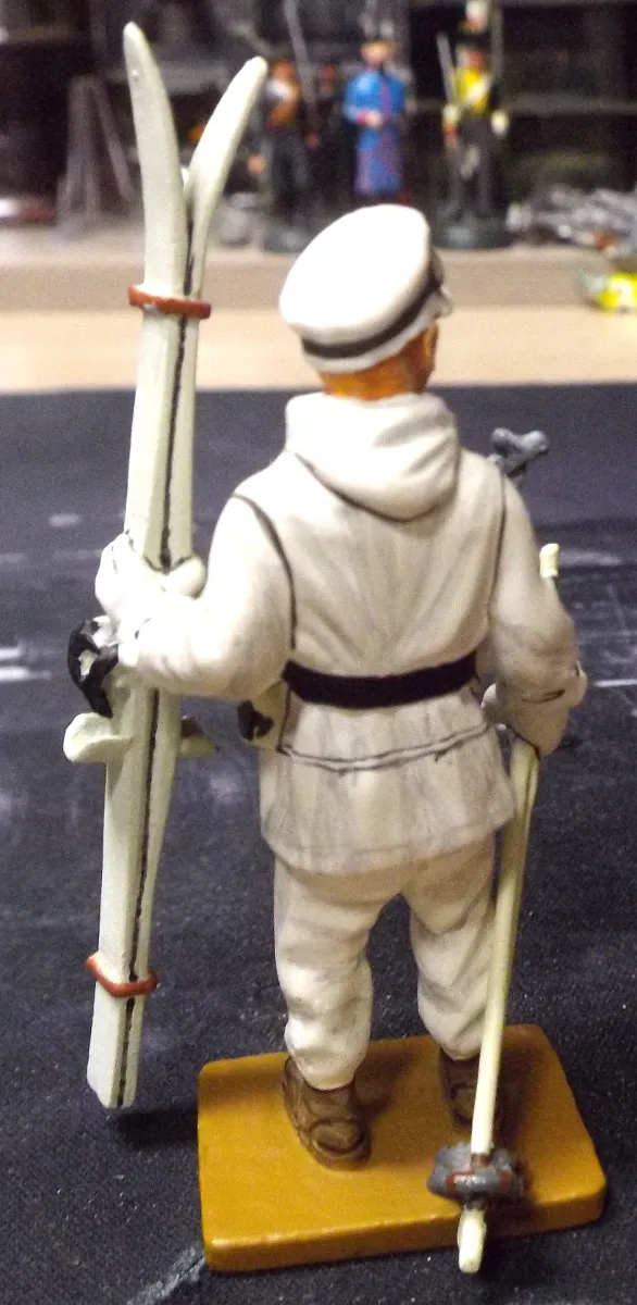 Soldat de Plomb " Sous officier de la Skijäger Brigade - 1943 "- Delprado vue 2